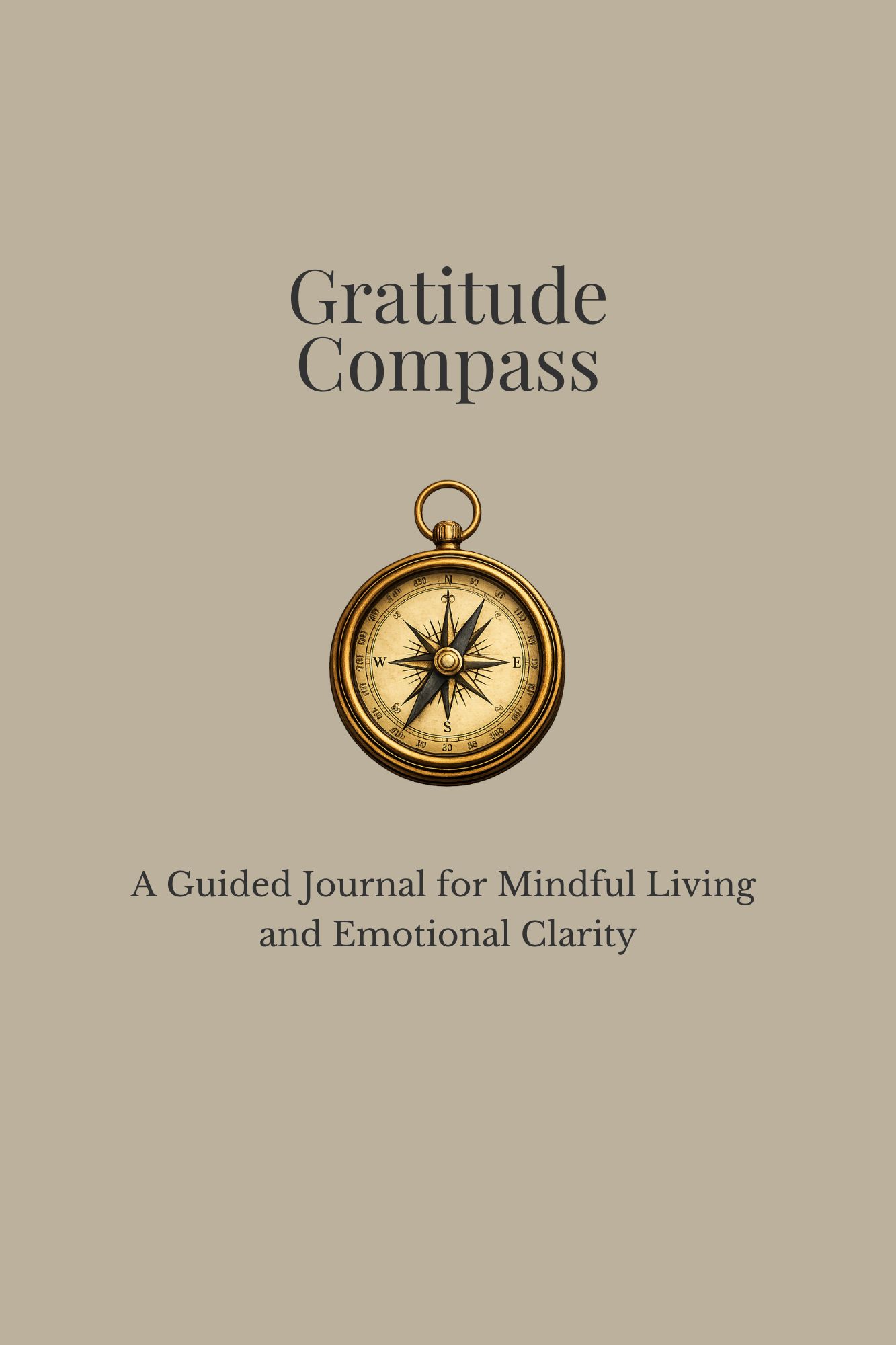 Gratitude Compass Journal cover